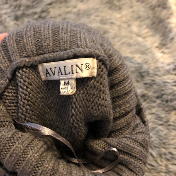 Grey Turtleneck Sweater - Picture 2 of 2